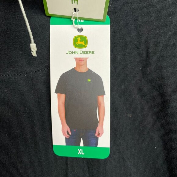NEW John Deere Men's XL Black T-Shirt Cotton Tee - Picture 7 of 9